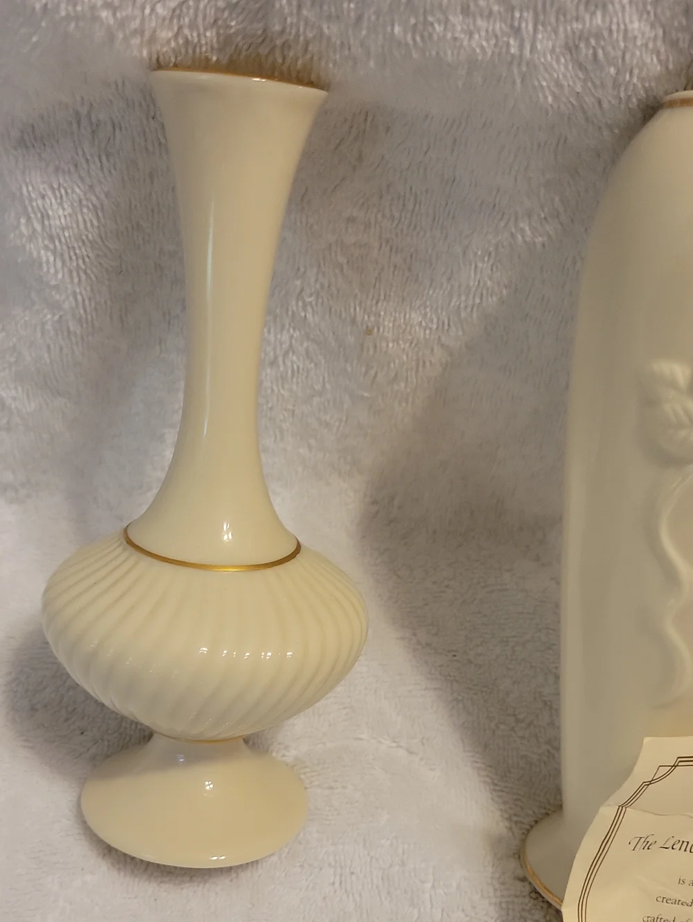 Lenox Vases And Candy Dish